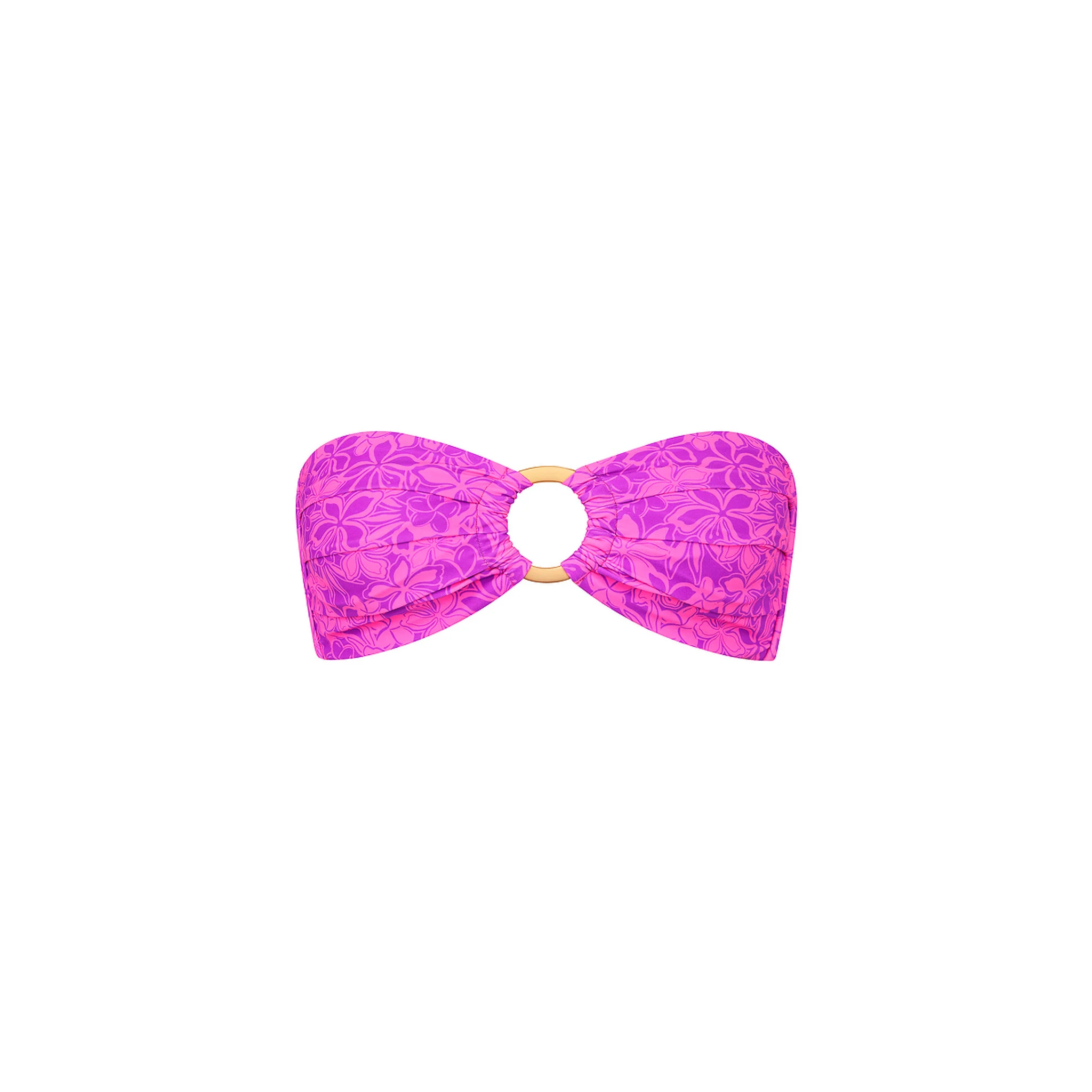 509-strapless-bandeau-bikini-top-bubble-berry-1.webp Strapless Bandeau Bikini Top - Bubble Berry