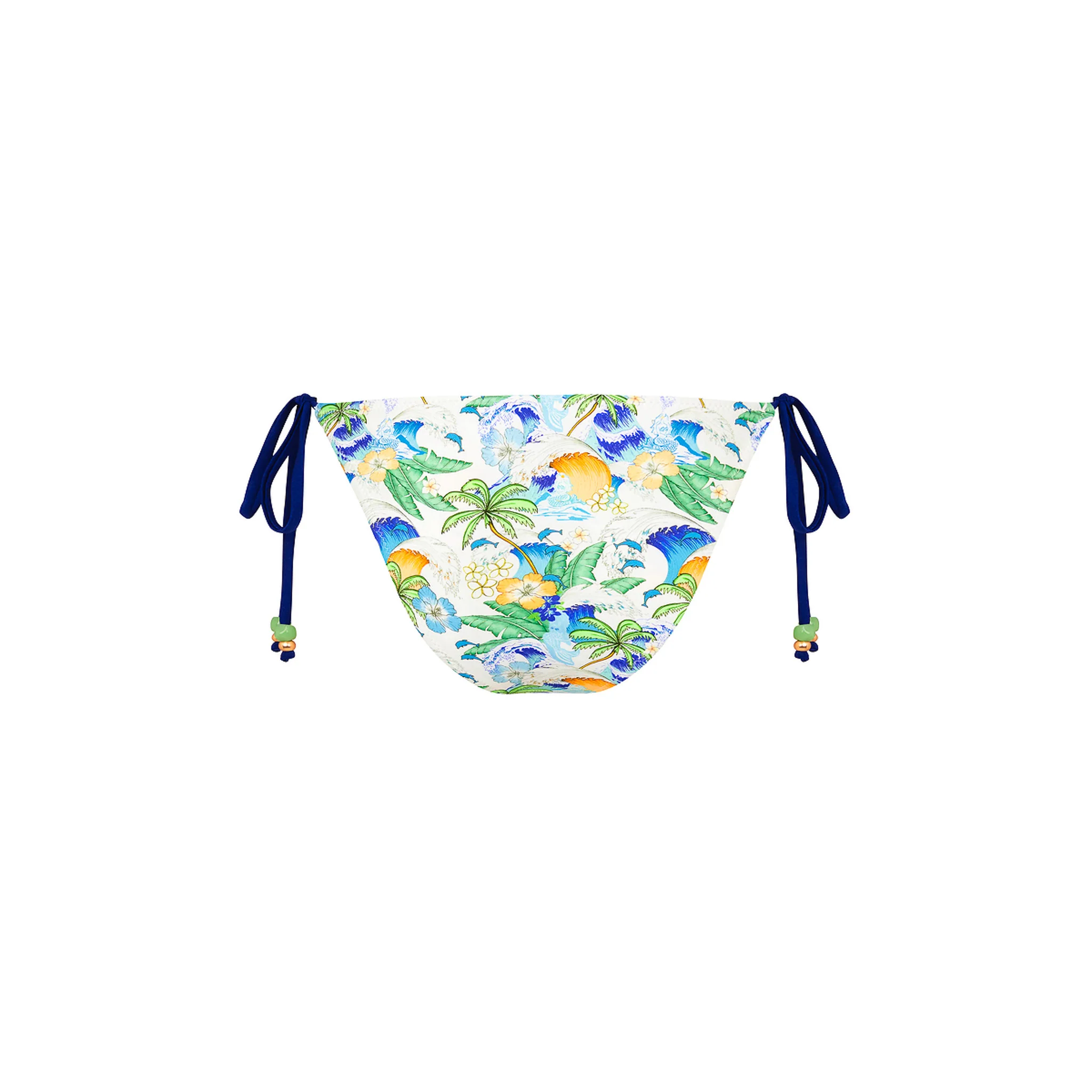 Full Coverage Tie Bikini Bottom - Blue Crush