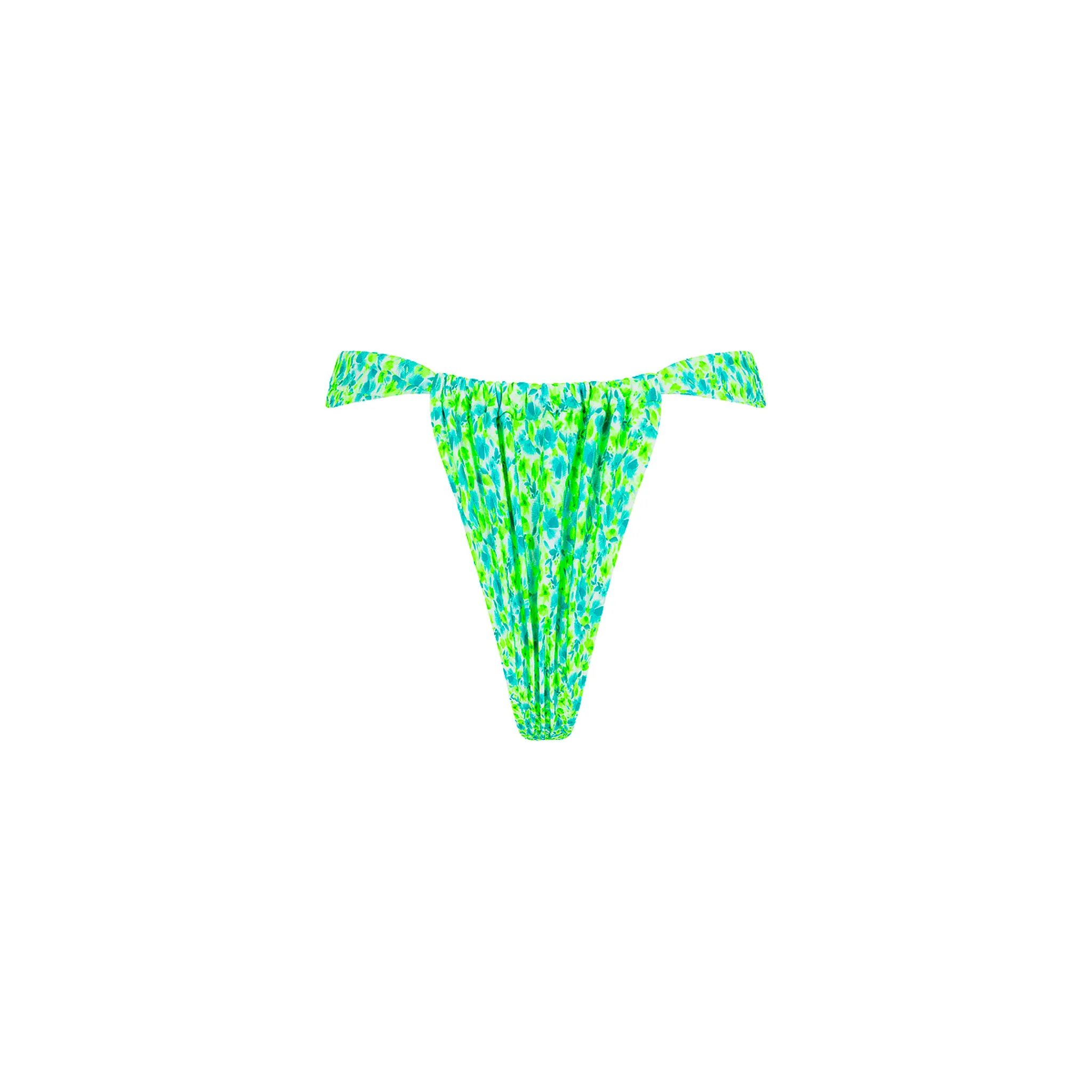 5229-ruched-thong-bikini-bottom-apple-blossom-12.webp Ruched Thong Bikini Bottom - Apple Blossom