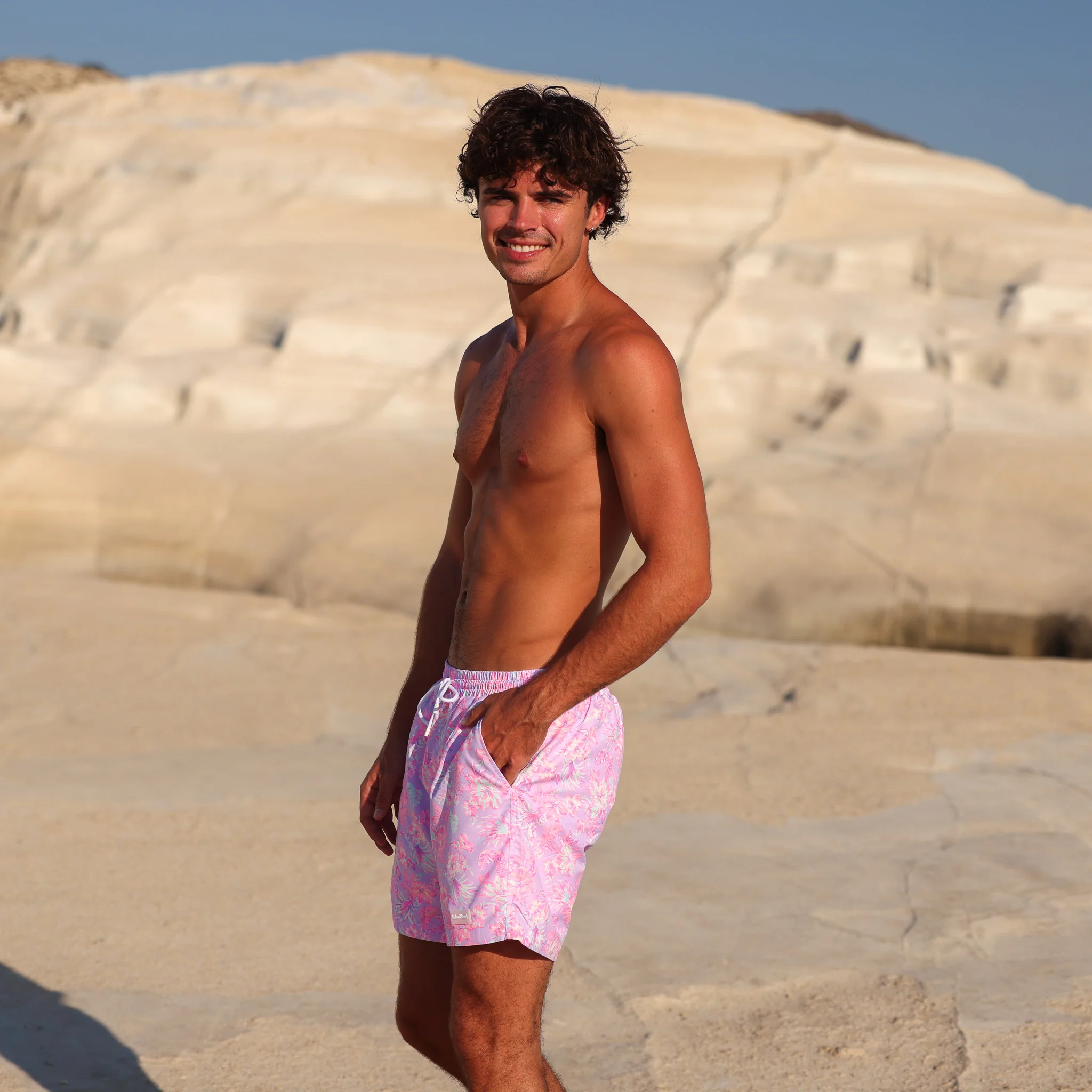 5250-men-s-swim-trunks-lilac-love-5.webp Men's Swim Trunks - Lilac Love