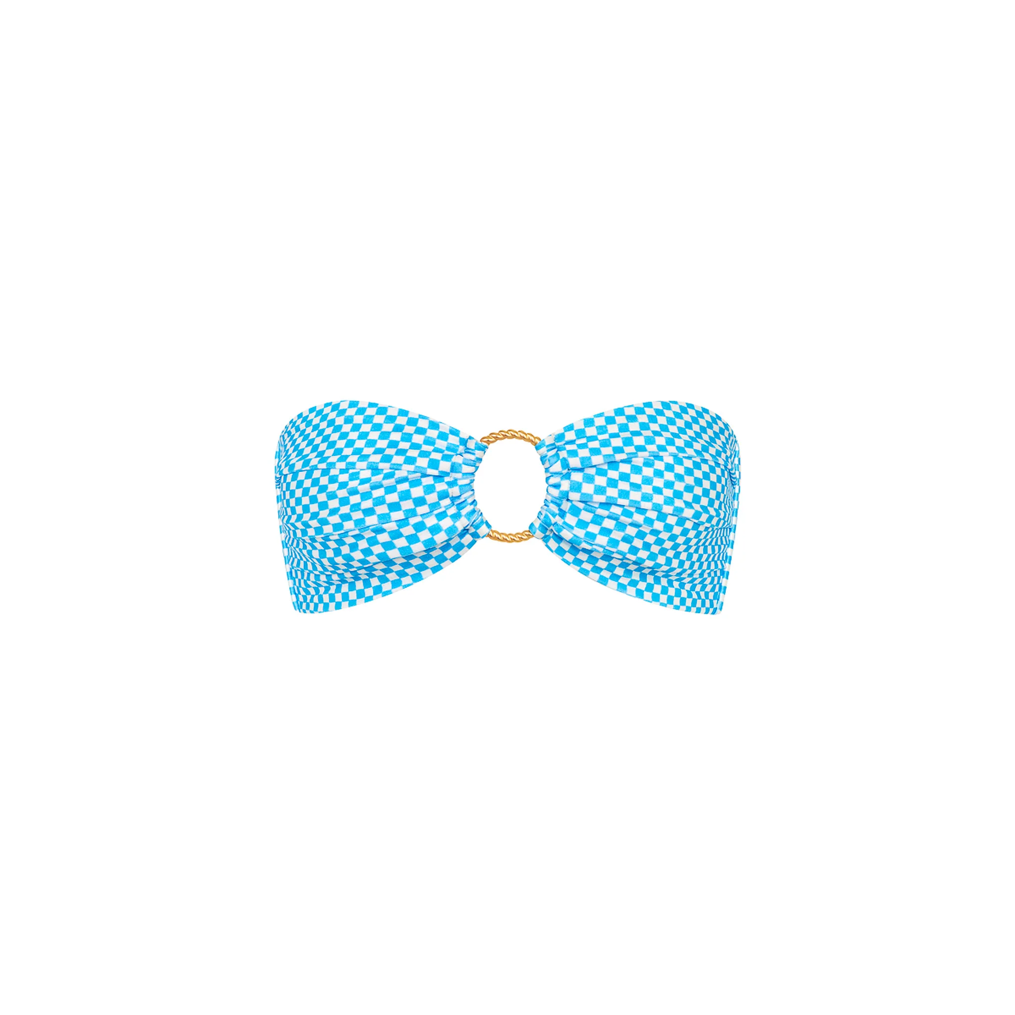 5434-strapless-bandeau-bikini-top-checkmate-1.webp Strapless Bandeau Bikini Top - Checkmate