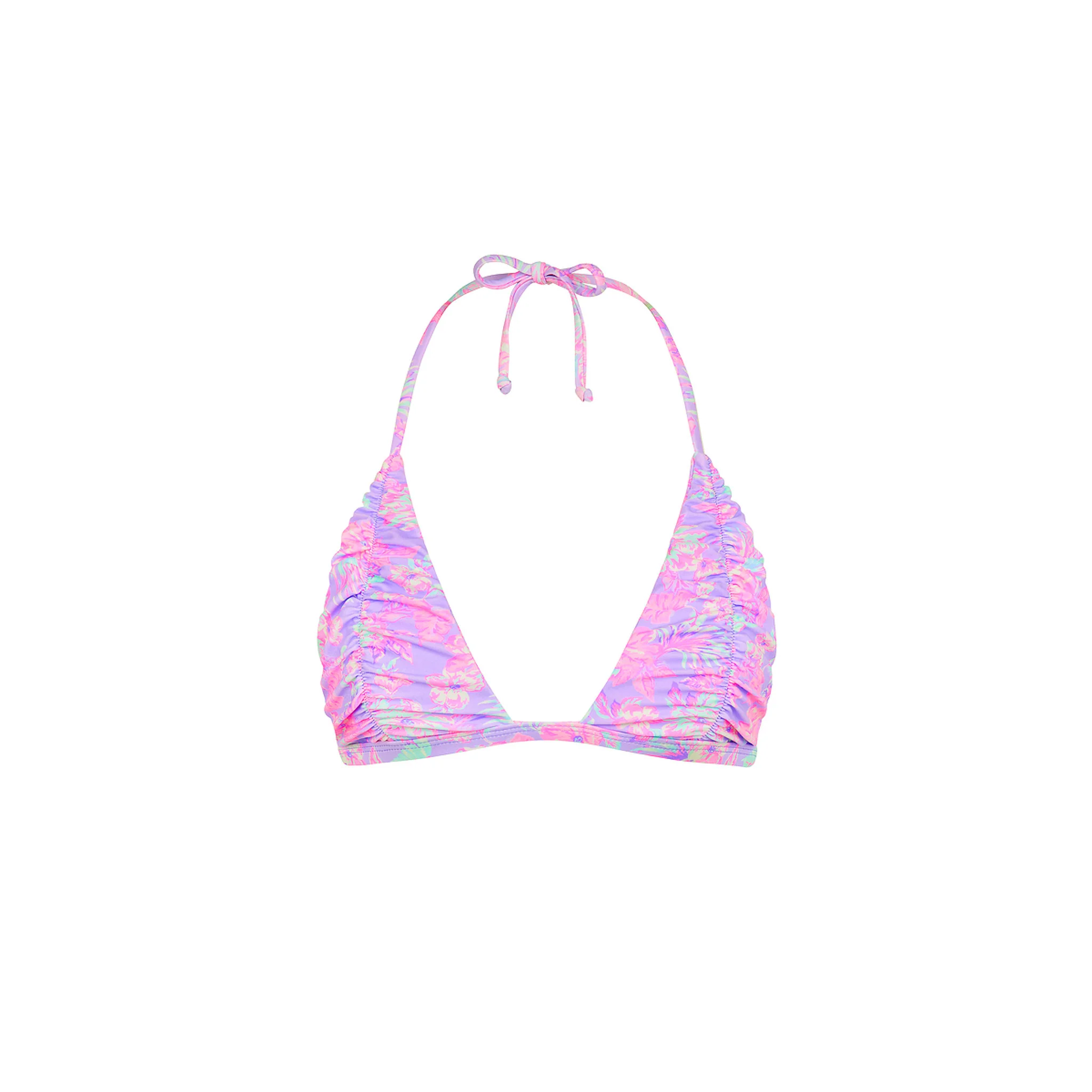 5500-gathered-stitch-bralette-bikini-top-lilac-love-1.webp Gathered Stitch Bralette Bikini Top - Lilac Love