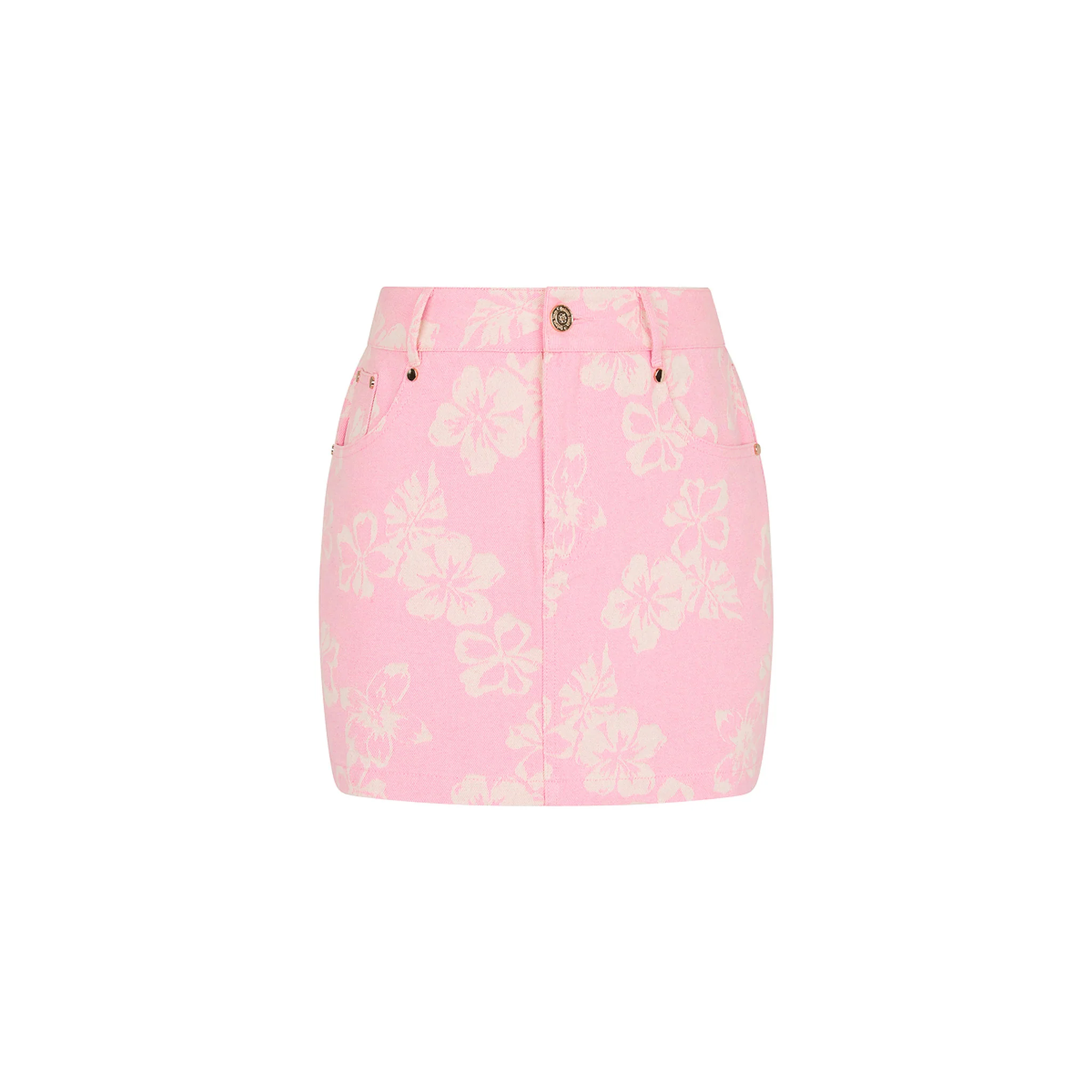 Denim Mini Skirt - Pixie Denim