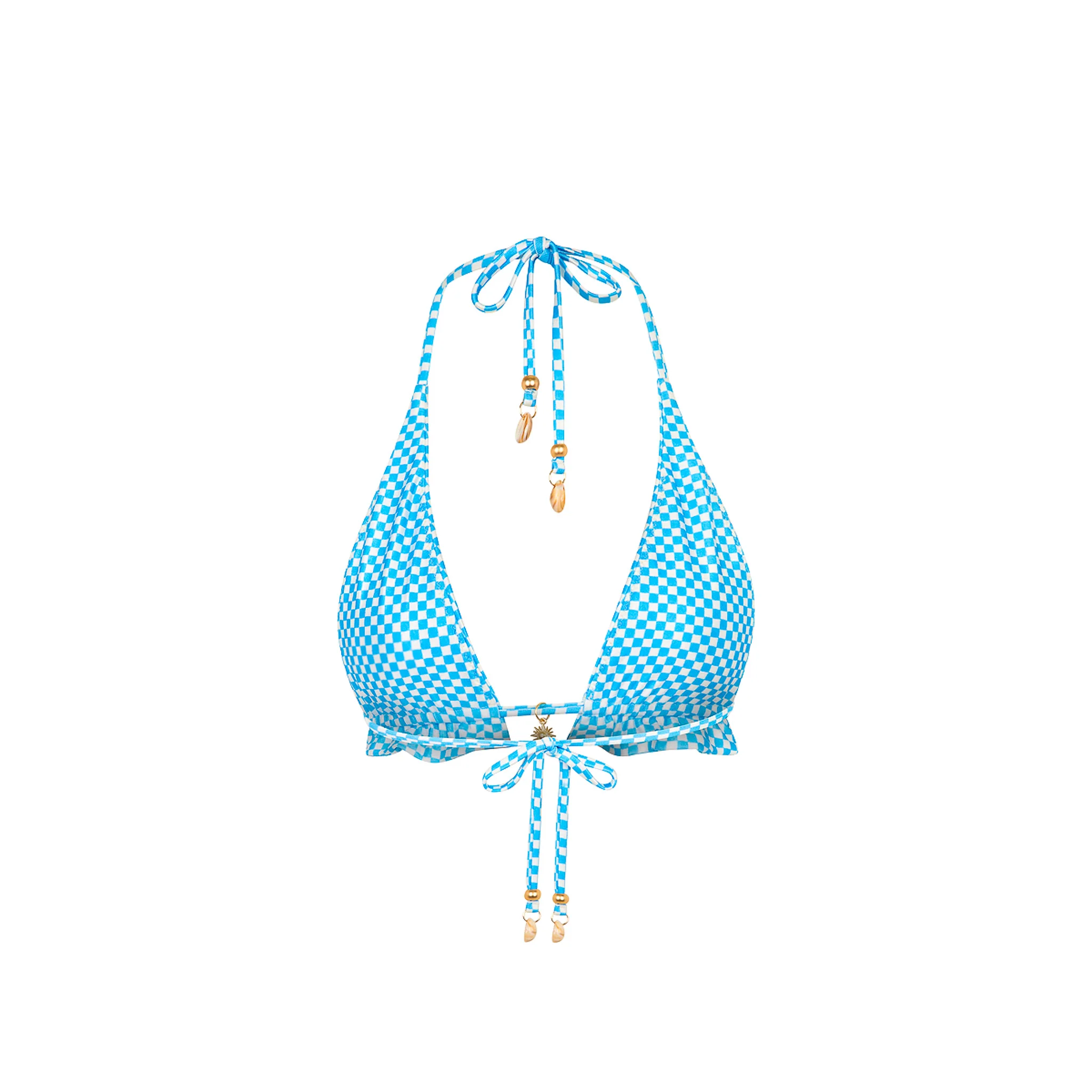 5774-frill-halter-bralette-bikini-top-checkmate-12.webp Frill Halter Bralette Bikini Top - Checkmate