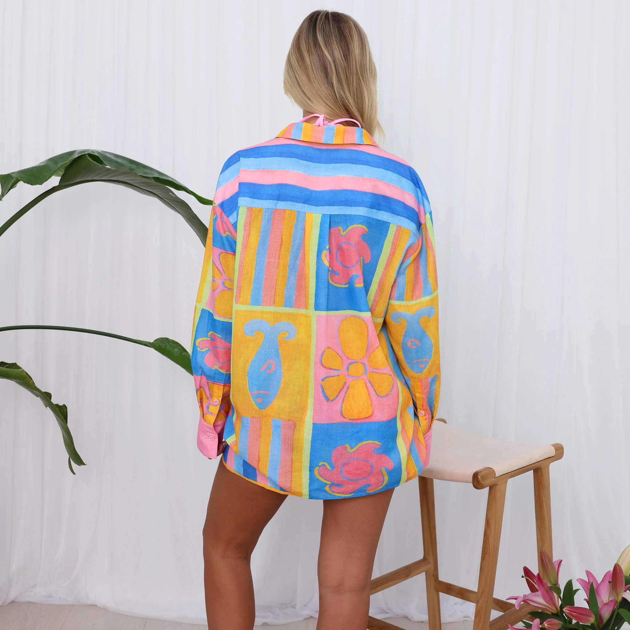 5910-long-sleeve-beach-shirt-seaside-stripe-7.webp Long Sleeve Beach Shirt - Seaside Stripe