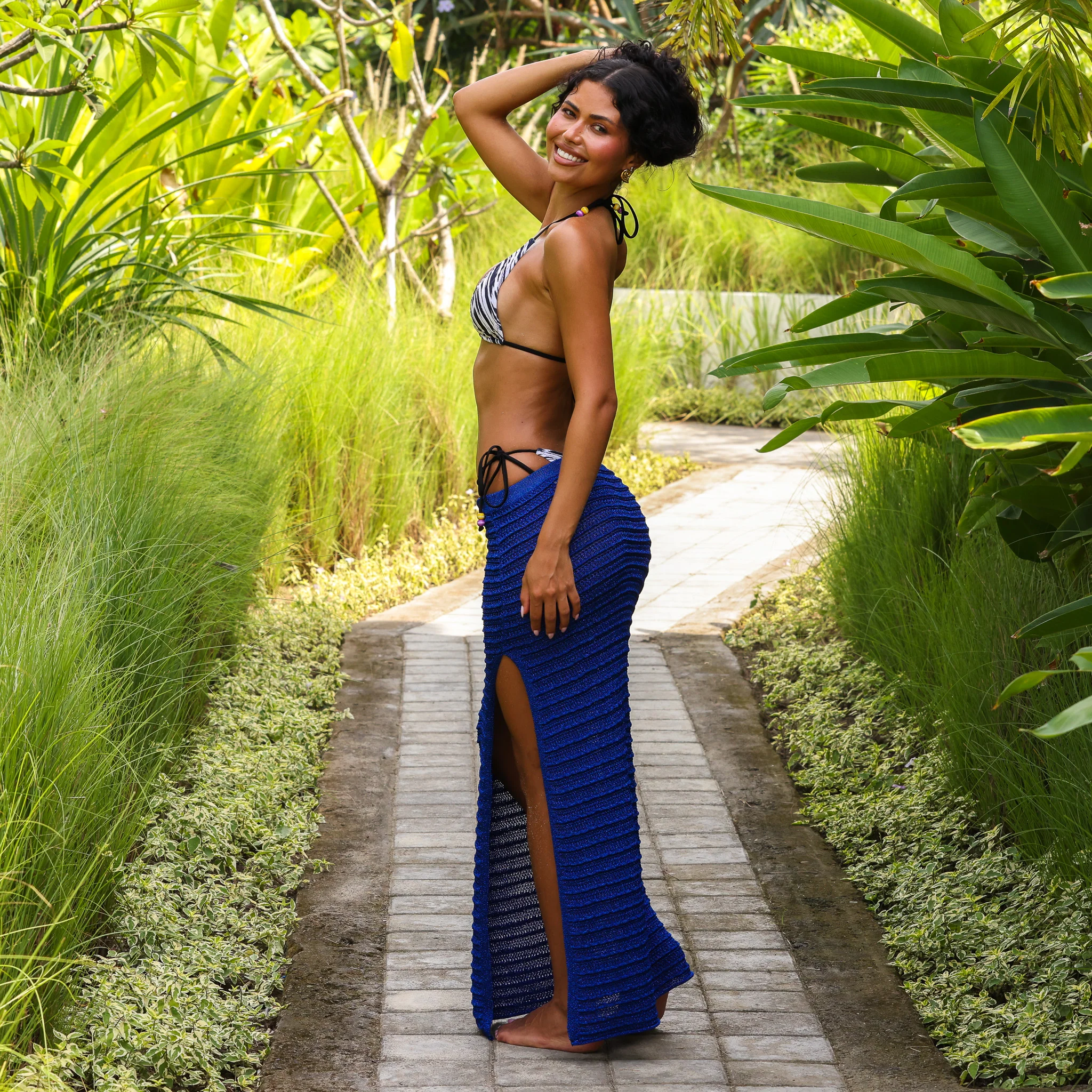 5922-metallic-knit-maxi-skirt-blue-lagoon-3.webp Metallic Knit Maxi Skirt - Blue Lagoon