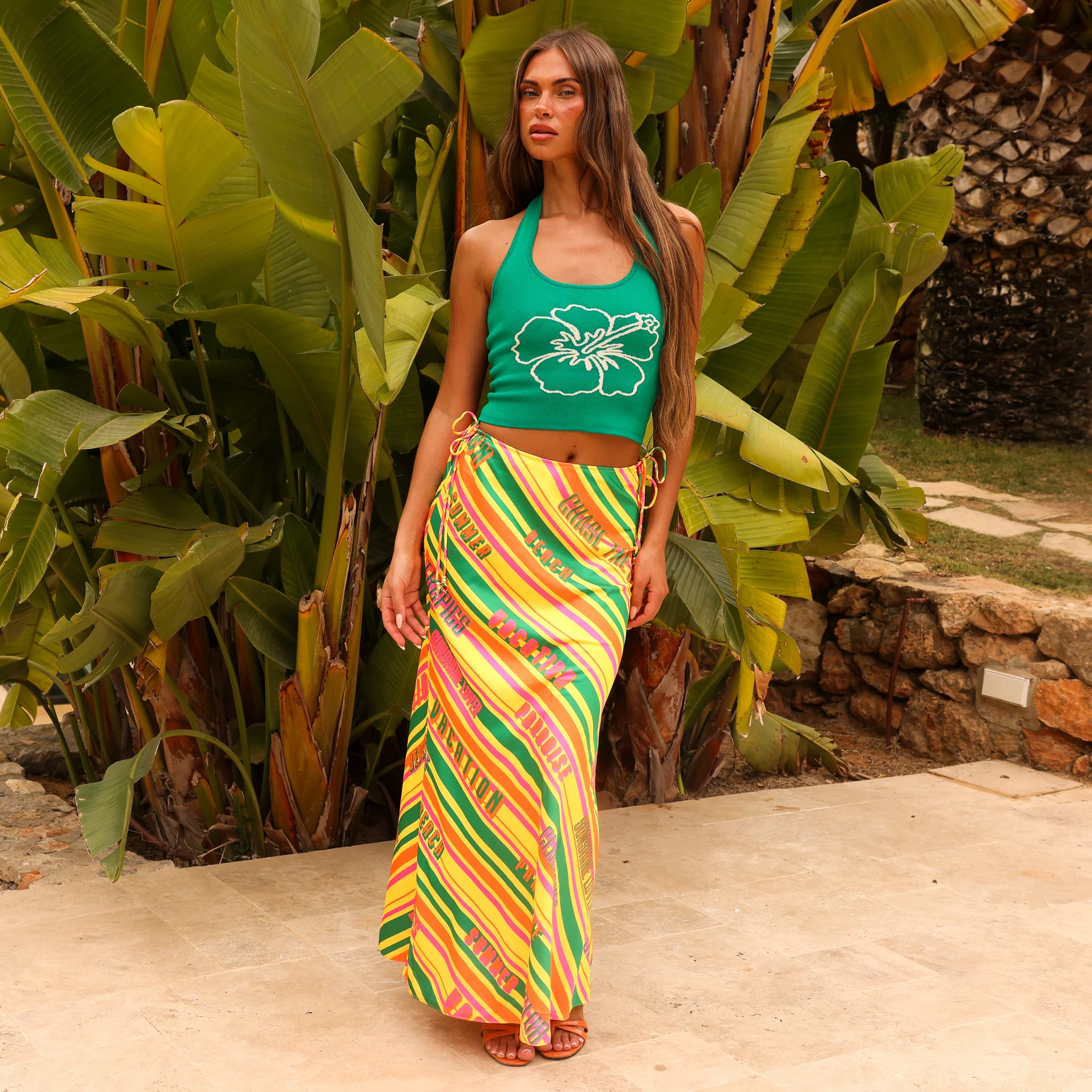 6029-satin-tie-side-maxi-skirt-sunshine-lover-9.webp Satin Tie Side Maxi Skirt - Sunshine Lover
