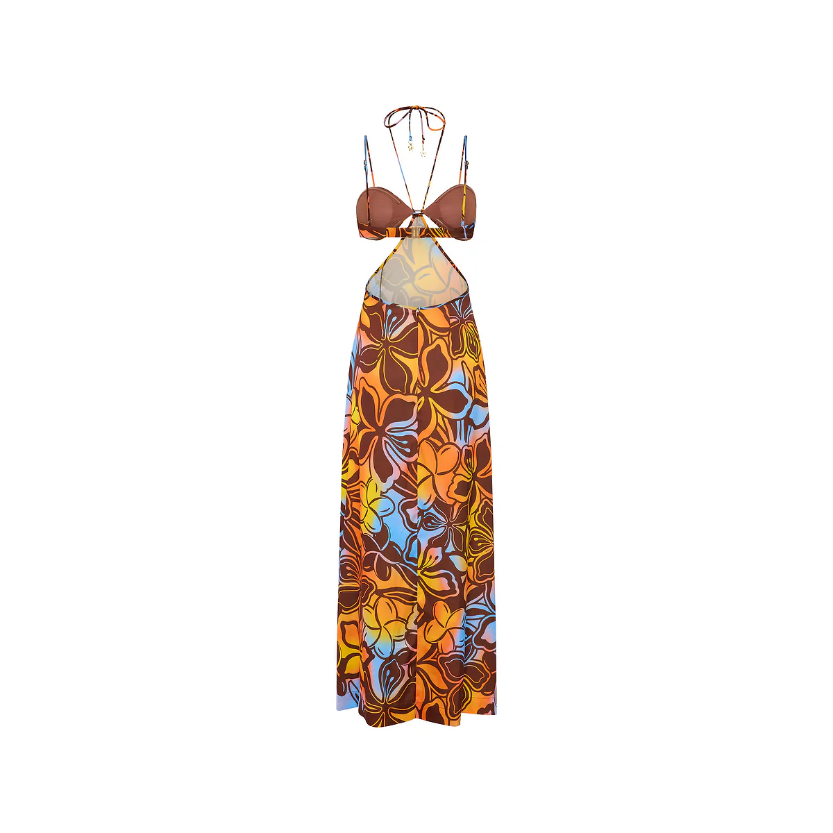 6090-strappy-cut-out-maxi-dress-frangipani-fizz-10.webp Strappy Cut Out Maxi Dress - Frangipani Fizz