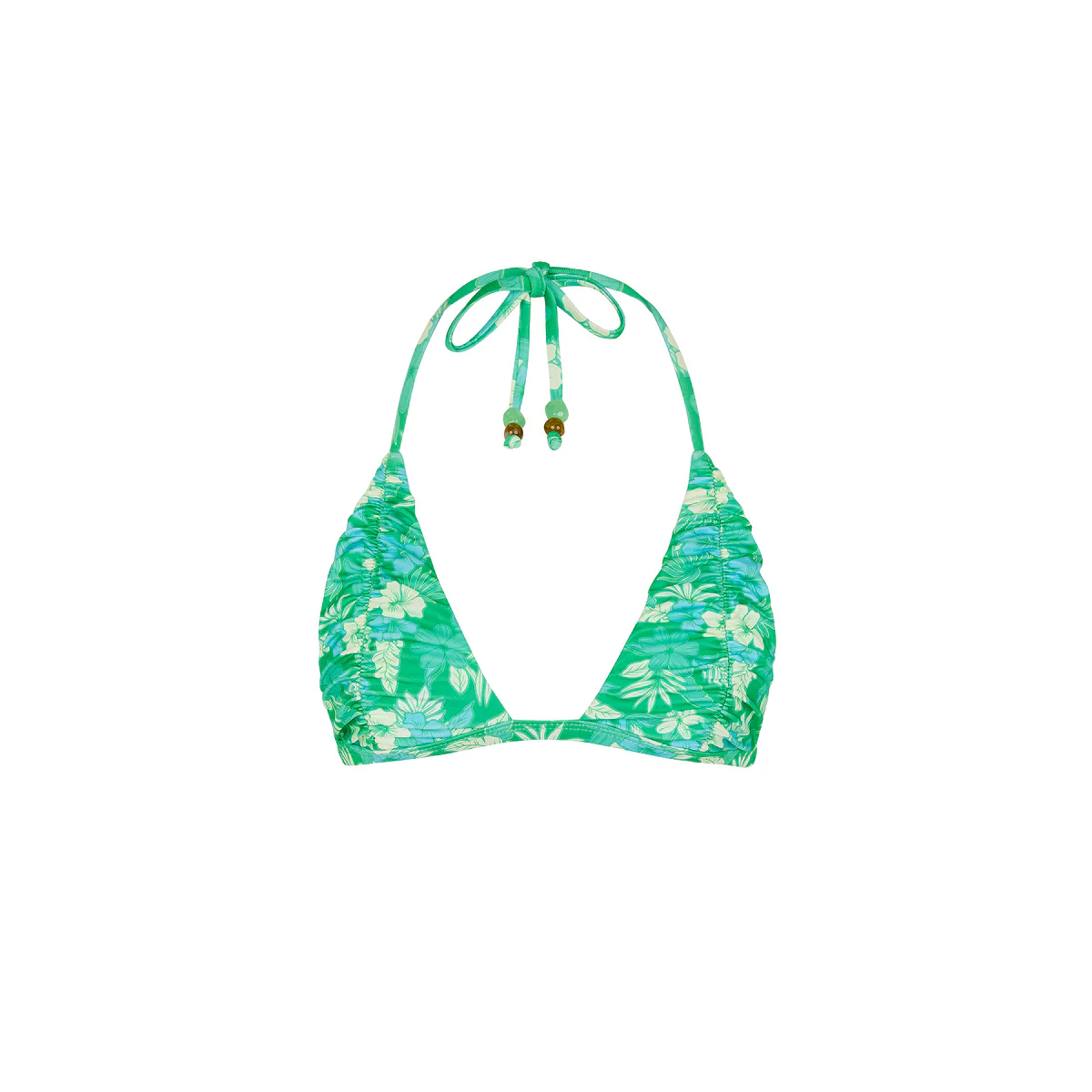 657-gathered-stitch-bralette-bikini-top-barefoot-breeze-1.webp Gathered Stitch Bralette Bikini Top - Barefoot Breeze