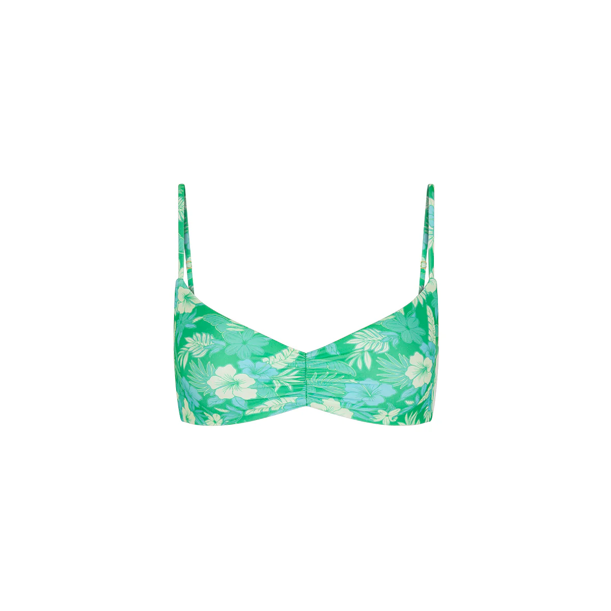 673-gathered-mini-crop-bikini-top-barefoot-breeze-1.webp Gathered Mini Crop Bikini Top - Barefoot Breeze