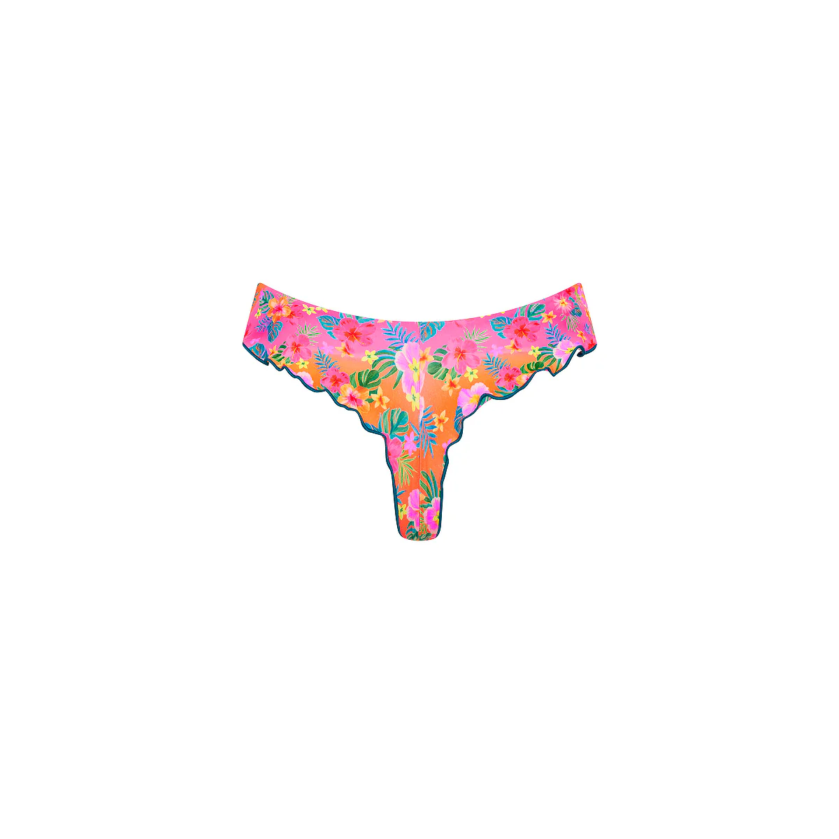 784-lettuce-frill-thong-bikini-bottom-summer-glow-10.webp Lettuce Frill Thong Bikini Bottom - Summer Glow