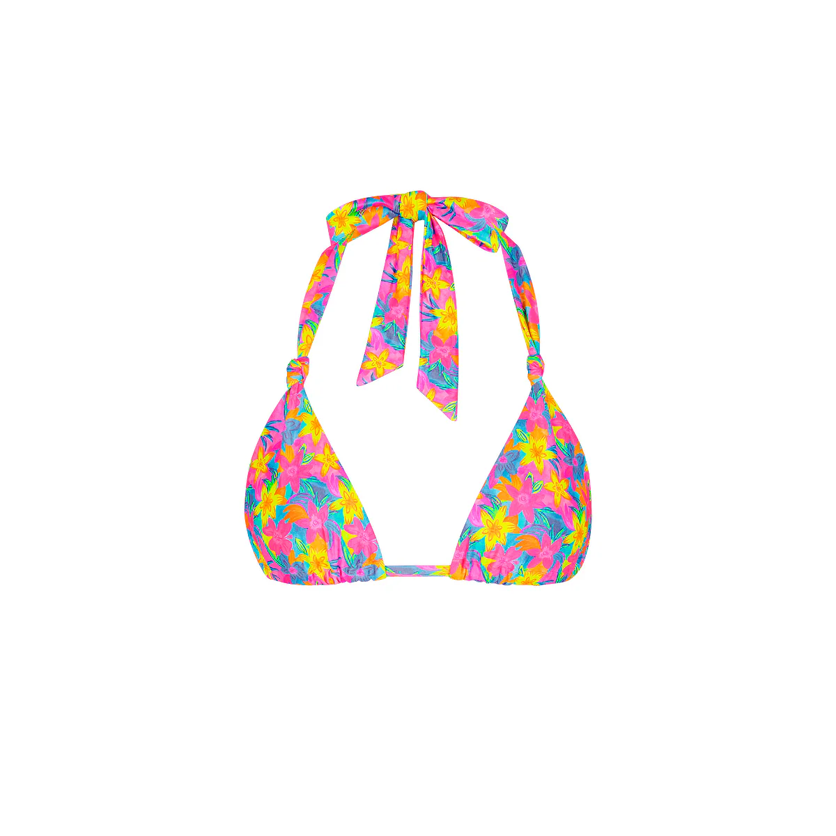 Soft Knot Halter Bikini Top - Wildest Dreams