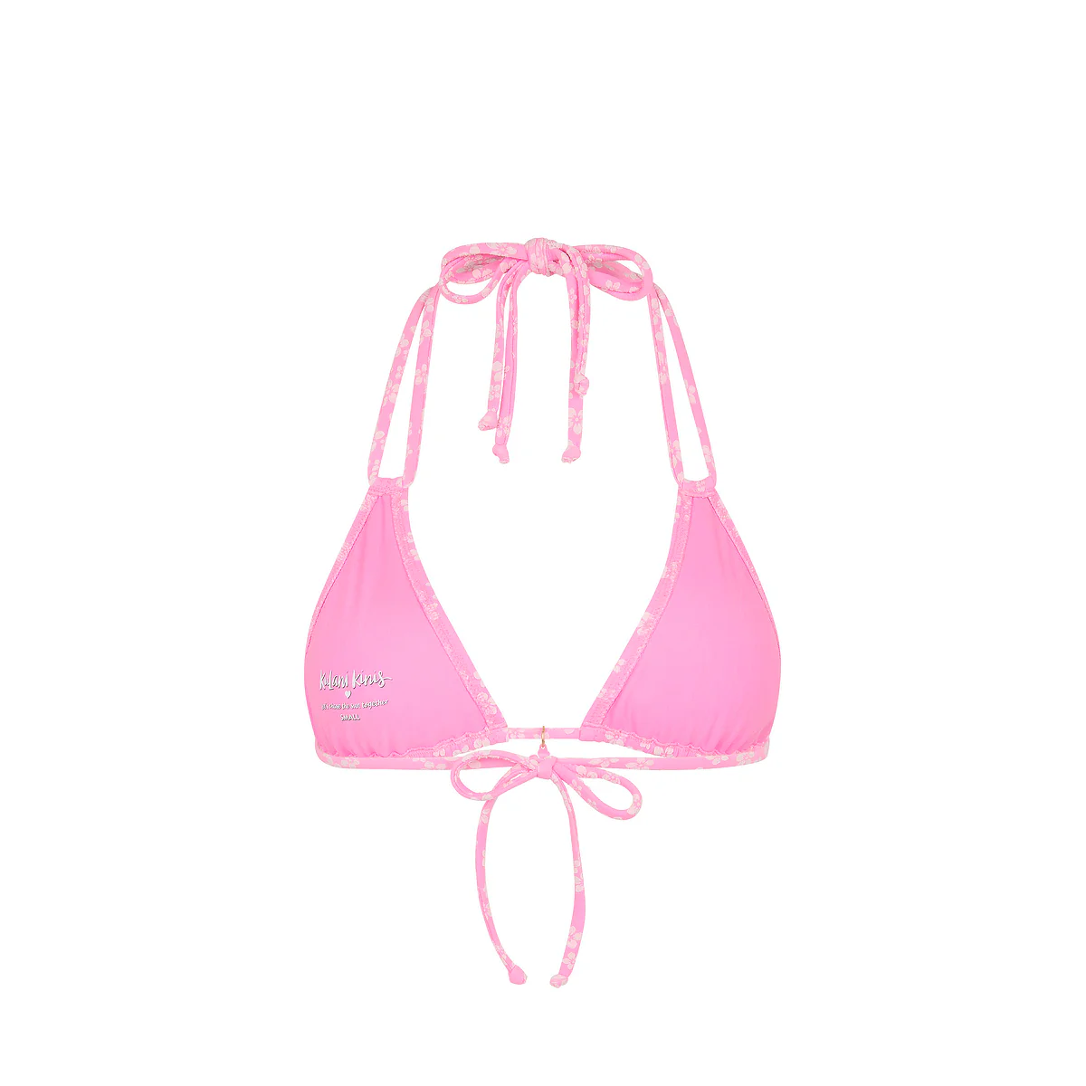 Halter Bralette Bikini Top - Sugar Sprinkle